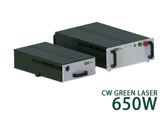532nm 650W Linear CW Fiber Laser Single Mode Nanosecond