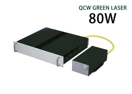 QCW 5MHz 80W Ipg Green Laser Single Mode Nanosecond