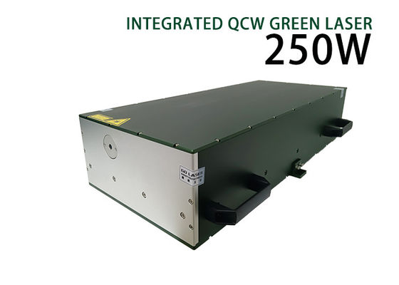 250W QCW Fiber Laser Integrated Nanosecond Single Mode Green Fiber Laser