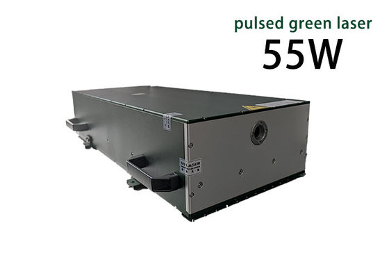 55W Photovoltaic Single Mode Green Fiber Laser 532nm Output Wavelength